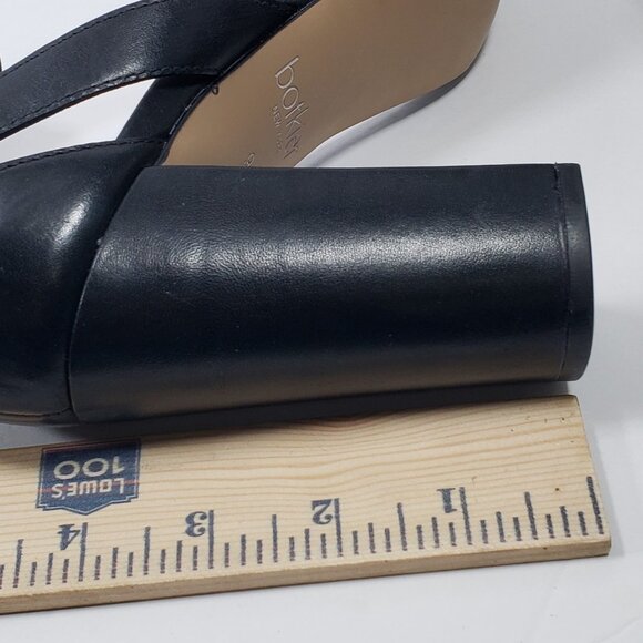 BOTKIER Shana Sandals 9M Black White Block Heel Ankle Strap NWOB - Picture 8 of 8